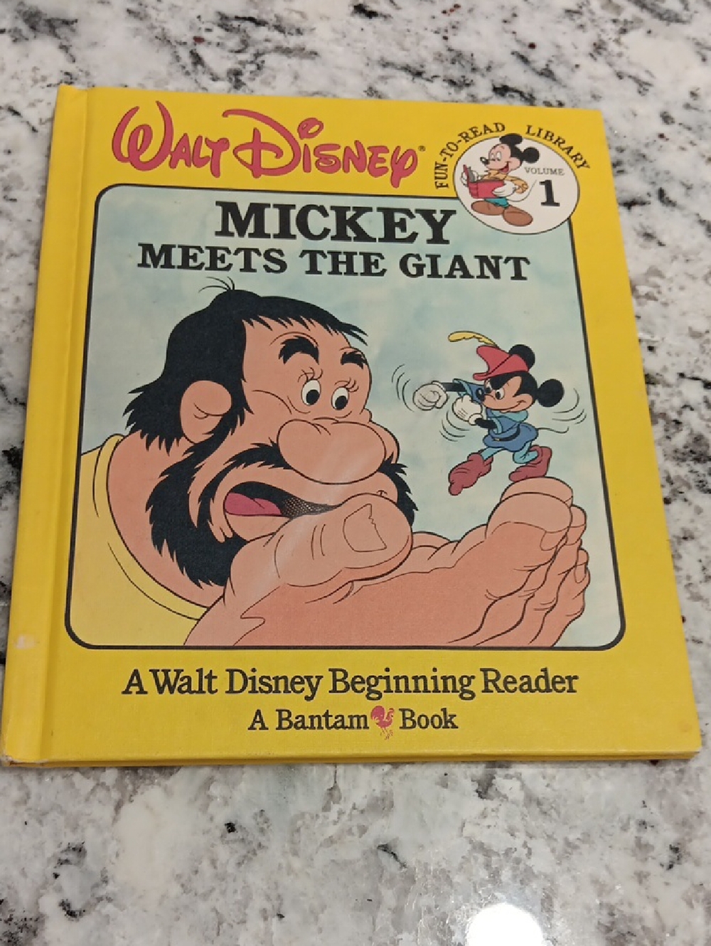 Vintage Mickey Meets The Giant Hardback